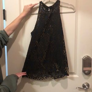 BB Dakota Sheer velvet  Top